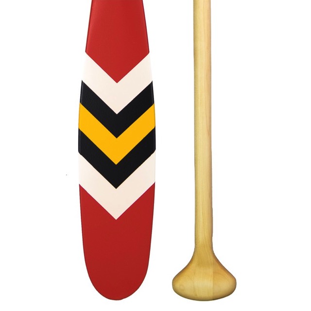 Pyrrhula canoe paddle with handgrip